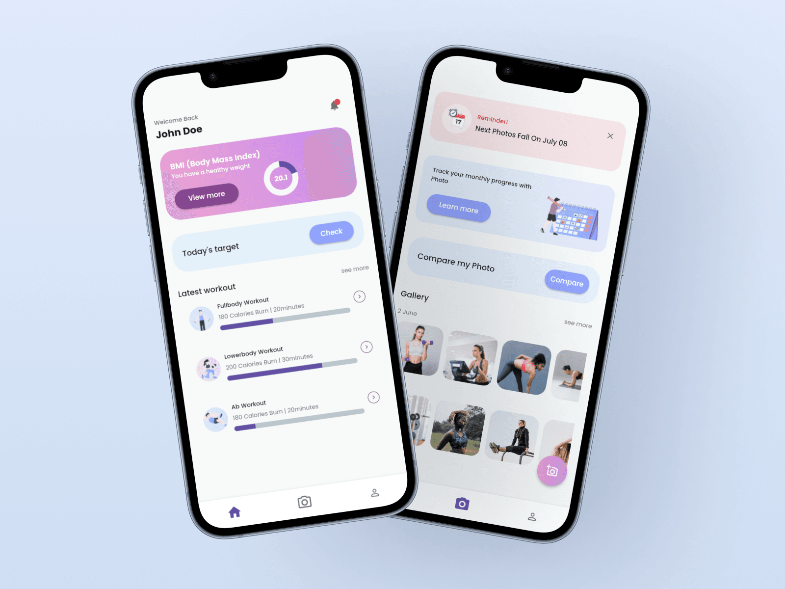 Mobile App for a Fitness Startup